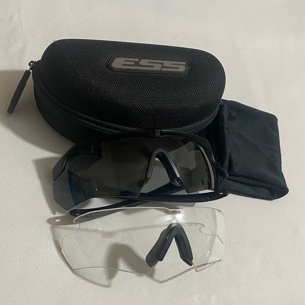 ESS Eyewear Sport Sunglasses and Clear Protective Replacement Lens